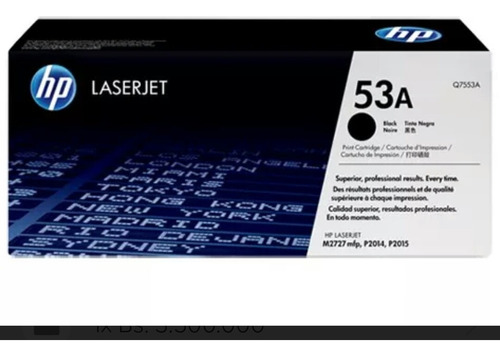 Oferta Recarga Toner Hp 53a Q7553a  P2014 2015 O 1320 M2727