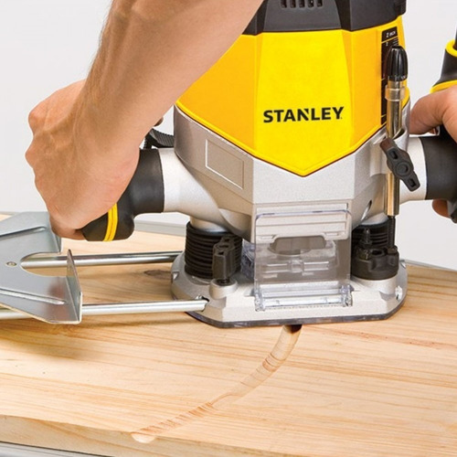 Ruteadora 1200w Profesional + 6 Fresas Srr1200-b2 Stanley