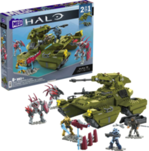 Mega Halo Infinite - Juego De Construcción De Vehículos De J