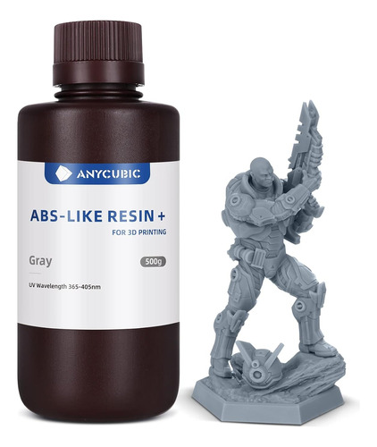  Resina Anycubic Impresora 3d De Fotopolímero Gris 522 Ml