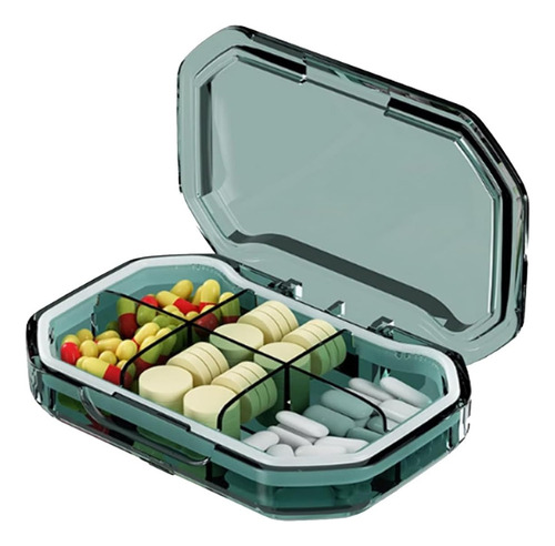 Swd Pastillero Pequeño Con Compartimentos, Pastillero A