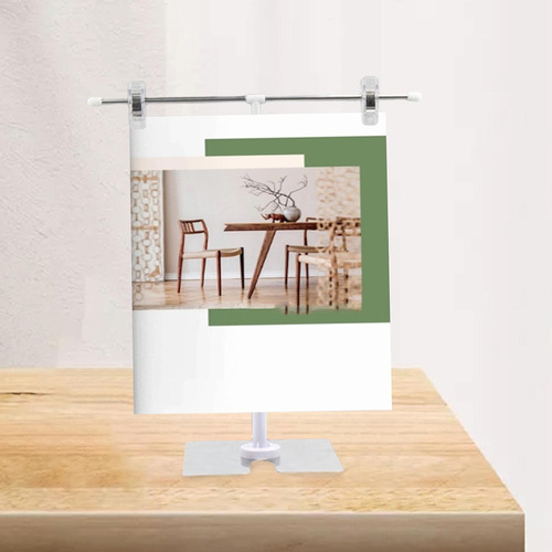 Nuevo Letrero En T, Soporte Ajustable For Carteles, Soporte