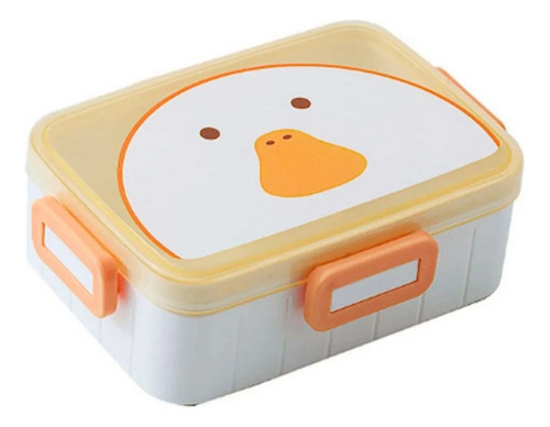 Tupper Con Compartimientos, Con Cubiertos