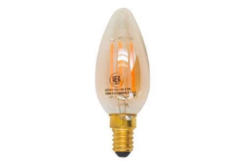 Bombillo Led Vintage Dimerizable 5.5w 2200k E14  Hea Light