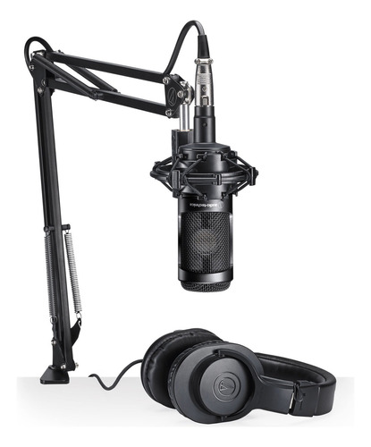 Pack Audio Technica At2035pk Para Streaming Podcasting