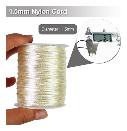 Cordón De Nylon Ewparts Para Pulseras Que Fabrican Una De Mm