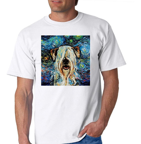 Remera De Hombre Bulldog Vector Silueta