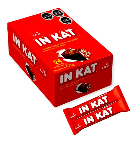 Chocolate In Kat Display 24 Unidades