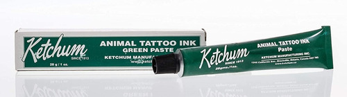 Imagen 1 de 4 de Identificacion Ganado Maquina Tatuadora Tinta Ketchum