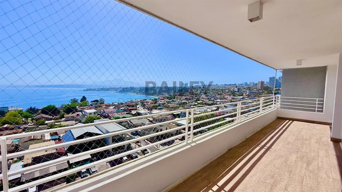 Imagen 2 de 30 de Maravilloso Depto. 2d/2b Con Vista Al Mar, Concon 5090uf