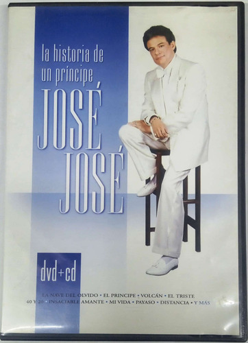 José José - La Historia De Un Príncipe Dvd + Cd