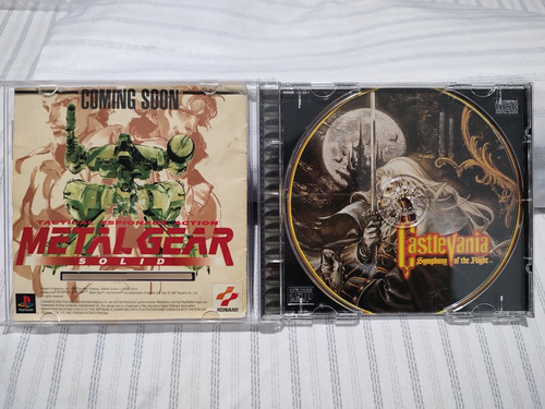 Solo Caja Castlevania Symphony Of The Night (Usado)