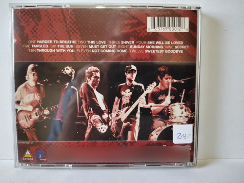 Cd Maroon Five Songs About Jane (Usado)