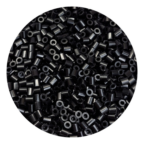 1kilo Hama Beads 5mm Color A , 18000beads Aprox Color Negro Diámetro 5 Mm