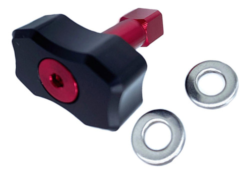 Asiento De Bicicleta Ligero Tapón De Tubo Accesorios Rojo