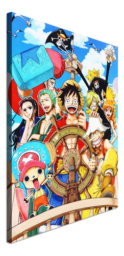 Cuadro Decorativo One Piece Retablo Anime Habitación Cuarto