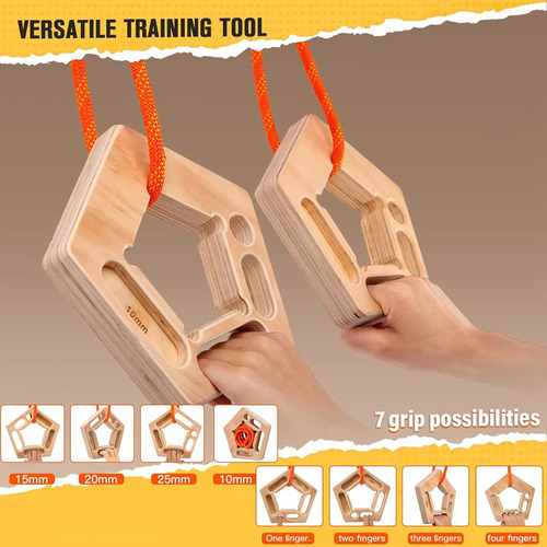 Soporte De Madera Para Escalada, Colgante Portátil Roc-fs