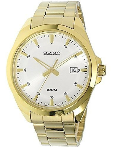 Seiko-quartz Gents Pulsera De Oro S33if