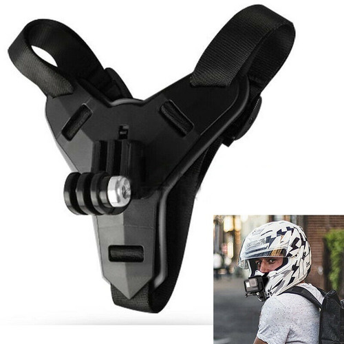 Imagen 8 de 8 de Montura Casco Gopro Soporte Base Kit Adaptador Cámara Moto