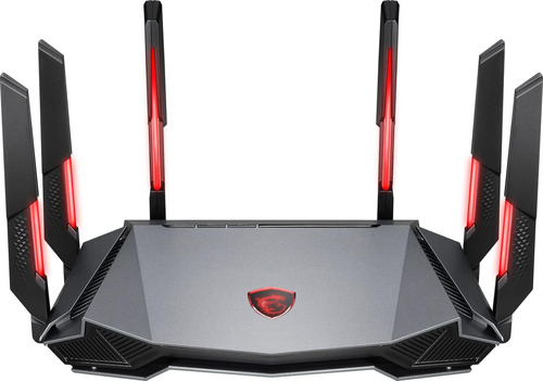 Msi Radix Axe6600 Wifi 6e Tri-band Gaming Router