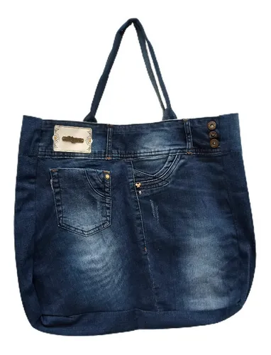 Sacola de calça jeans 2025