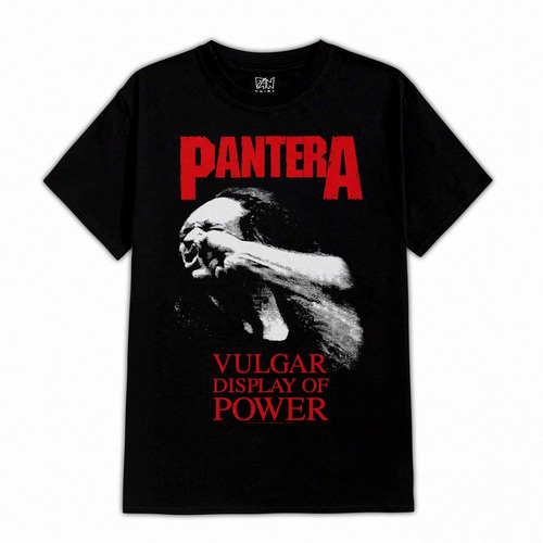 Pantera Vulgar Display Of Power 447 Rock Metal Polera Dtf