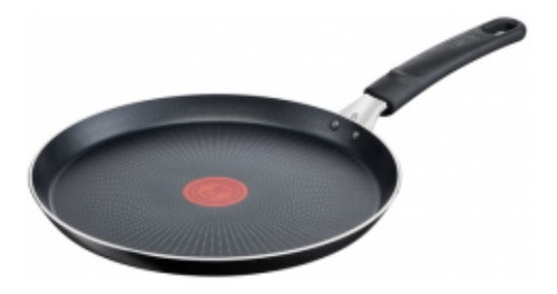 Sarten Crepera 25cm Antiadherente 2xl Hard Titanium Tefal Color Negro