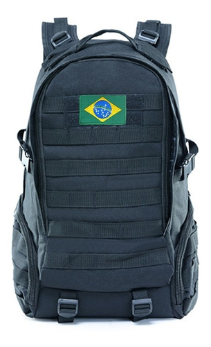 Mochila Outdoor Assault Tatica Militar Oxford Delta Cityrock Cor Preto 008