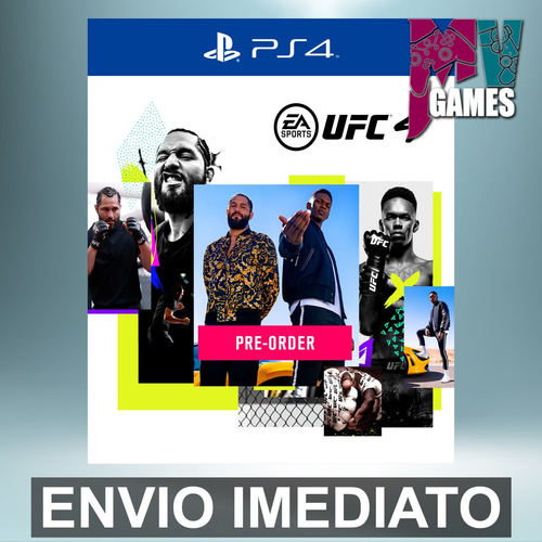 Ufc 4 Edição Padrão - Ps4 Código 12 Dígitos