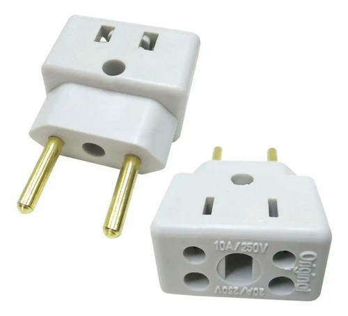 Adaptador De Tomadas Pino Grosso Microondas Forno, Benjamin