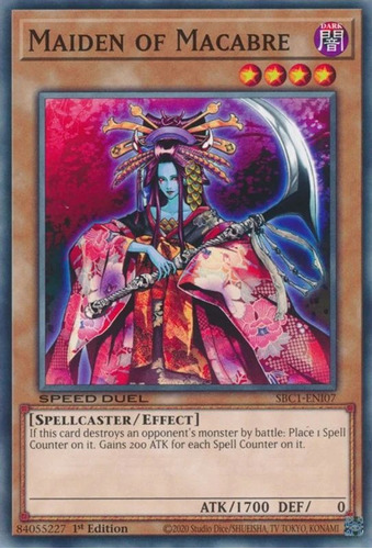 Maiden Of Macabre (sbc1-eni07) Yu-gi-oh!