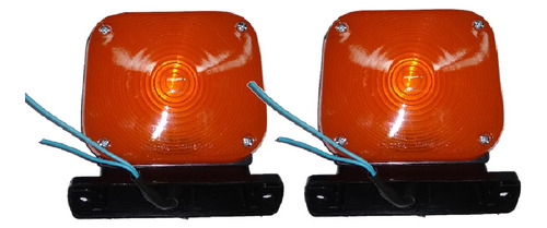 Juego De 2 Faros Giro Lateral Ford Cargo 1730 - Ambar