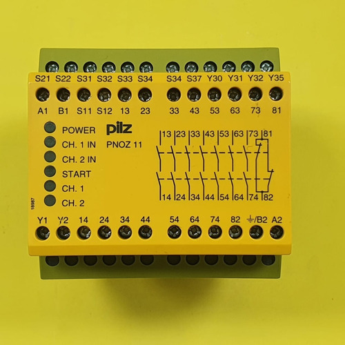 Pilz Pnoz 11 774085 110-120vac 24vdc 7n/o 1n/