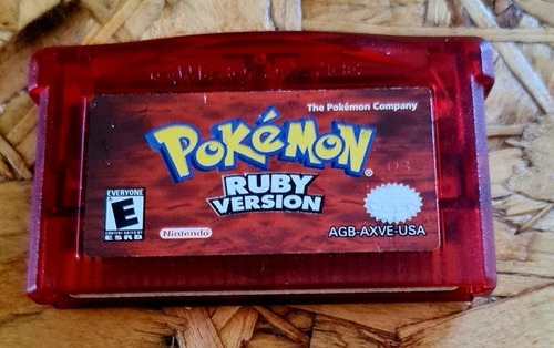 Pokemon Ruby Version Gba (Usado)