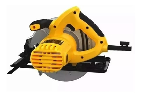 Imagen 7 de 7 de Sierra circular eléctrica Stanley SC16 190mm 1600W amarilla 50Hz/60Hz 220V-240V