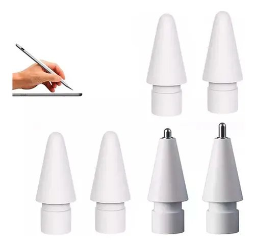 Pack 6 Puntas De Repuesto Compatibles Con Apple Pencil