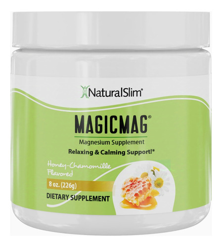 Natural Slim Magic Mac 8 Oz. Suplemento En Polvo Envío Hoy