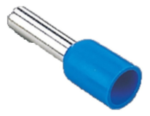 Pack X 50 Terminales Preaislados Cable Eléctrico 4mm Tubular ( Elegir Color)