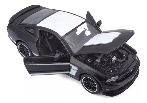 Auto Colección Maisto Ford Mustang The Boss 302 Esc 1:24 Negro (Usado)