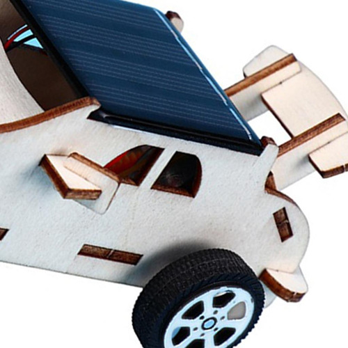 3 Kits De Modelos De Coches Solares De Madera Proyecto De