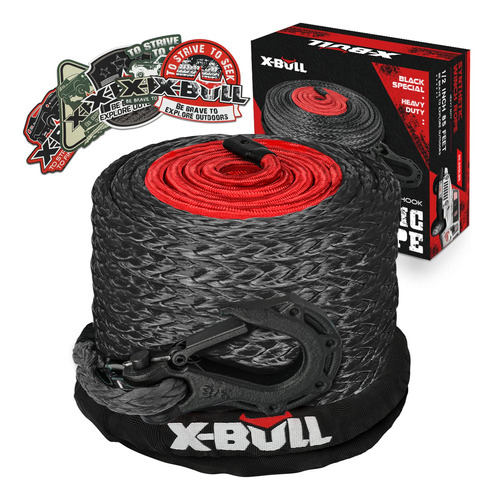 X-bull Cuerda De Cabrestante Sintetica  Kit De Cable -1/2 P