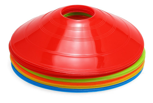 25pcs Agility Disc Cono Set Multi Sport Training Space Conos
