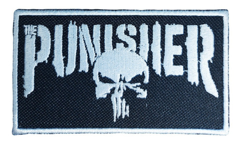 Parche Bordado Punisher Serie