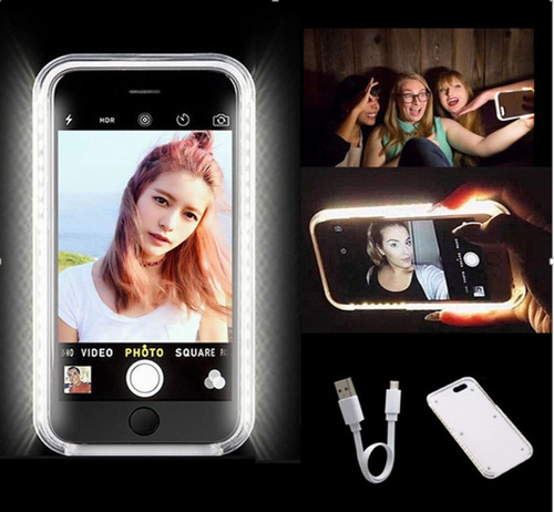 Funda Carcasa Con Luz Led Iphone 6/7