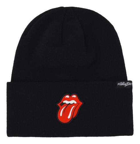 Gorro Lana The Rolling Stones, Gorro Punto Invierno Con Y