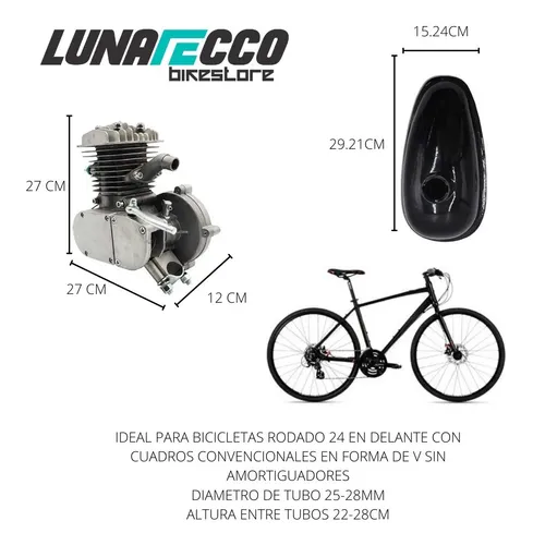 Kit motor bici moto 80cc