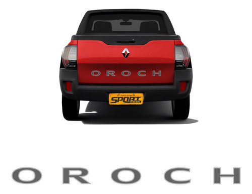 Adesivo Tampa Traseira Mod. Original Renault Duster Oroch 23