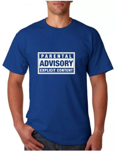 Playera Parental Advisory Explicit Content Logo