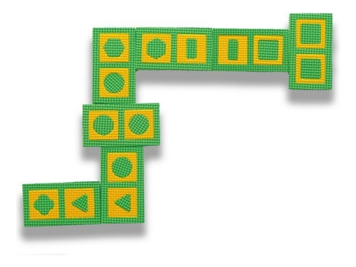 Juegos Mesa Dominó Figuras Educativo Aprendizaje Didáctico