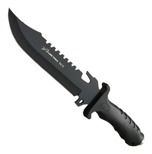 Cuchillo Monte Pavonado Supervivencia + Funda Lion Tools 